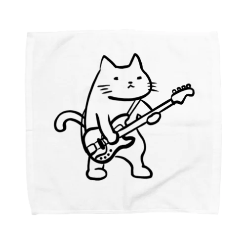 Bass_Cat Towel Handkerchief