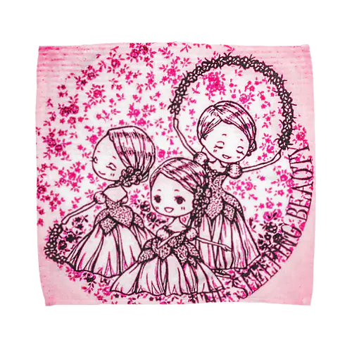 花のワルツ「眠れる森の美女」より Towel Handkerchief