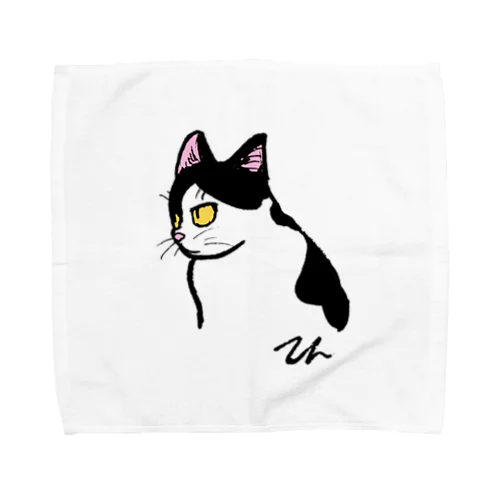 猫のテン Towel Handkerchief