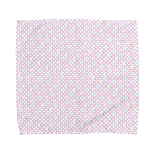 ぱすてる七宝 Towel Handkerchief