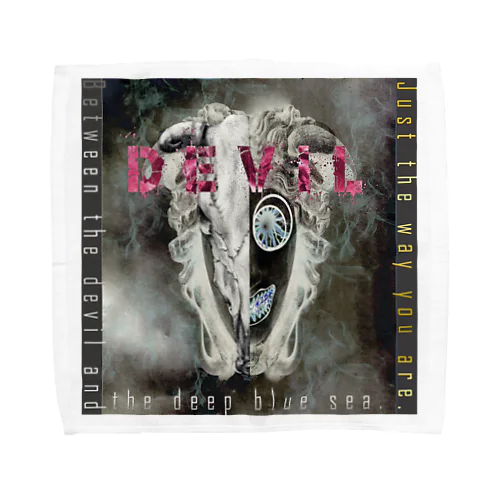 DEVIL　「Just the way you are .」 Towel Handkerchief