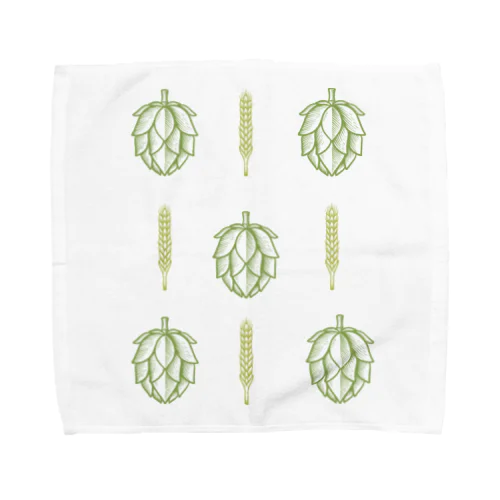 麦とホップ① Towel Handkerchief