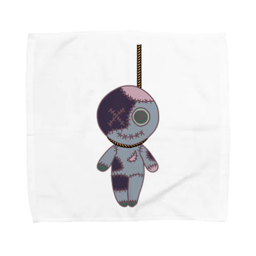 HANGING VOODOO DOLL SMOKEY Towel Handkerchief