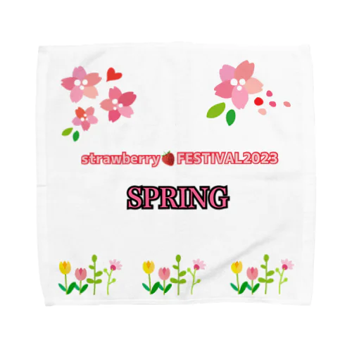 strawberry🍓FESTIVAL2023(SPRING) Towel Handkerchief