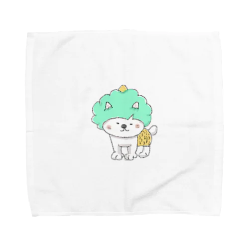 もくもく頭の鬼猫さん Towel Handkerchief