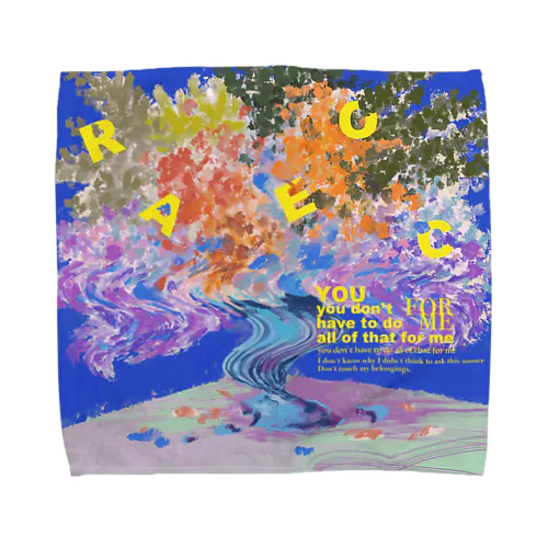 warp vase Towel Handkerchief