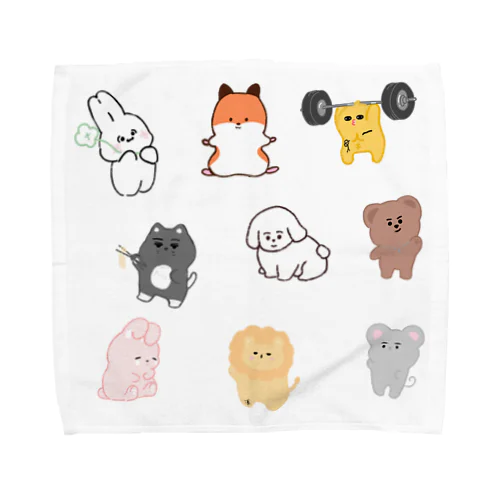 sf9かわいいしーる Towel Handkerchief