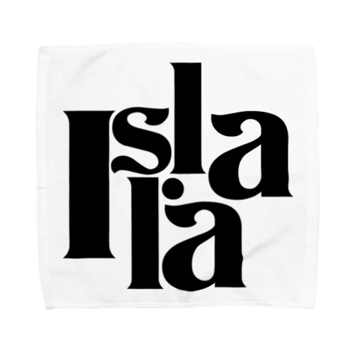 Isla･la丸ロゴタオルハンカチ Towel Handkerchief