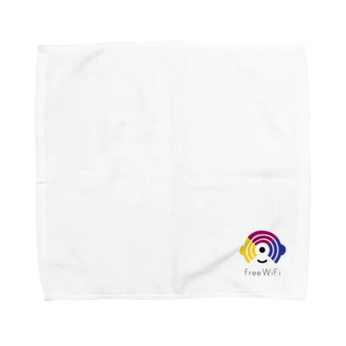 Free WiFi ロゴ グッズ（薄地） Towel Handkerchief