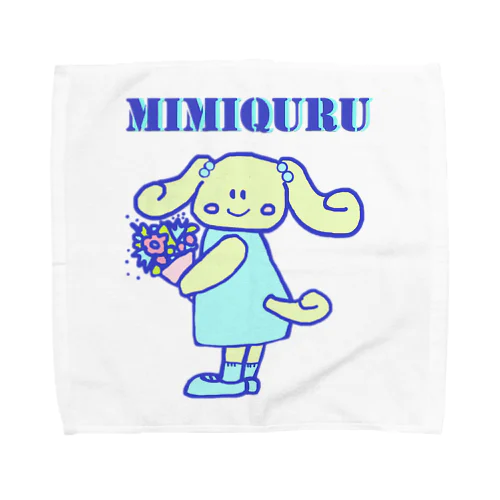 MIMIQURU　ミミキュル　花束💐 Towel Handkerchief