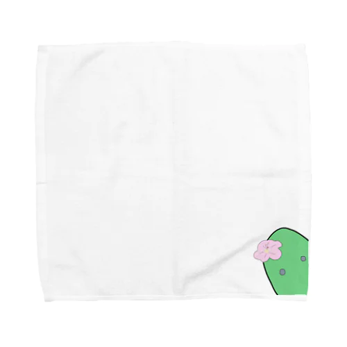 ひょこっとさぼ子 Towel Handkerchief