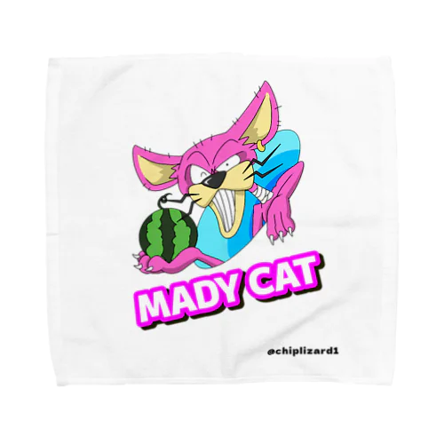 MADY CAT タオルハンカチ