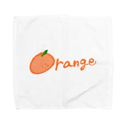 orange Towel Handkerchief