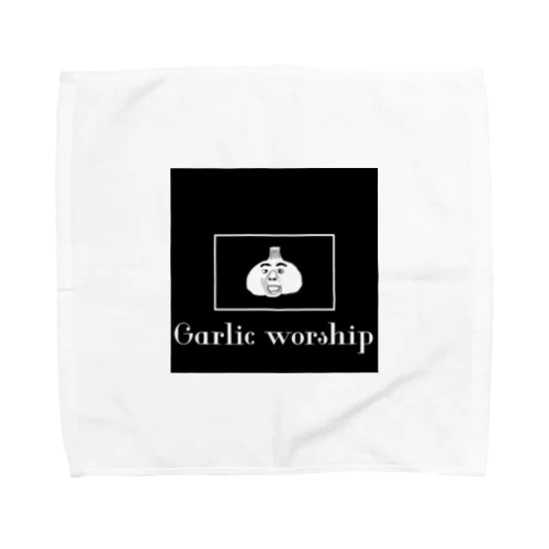 Garlic worship タオルハンカチ