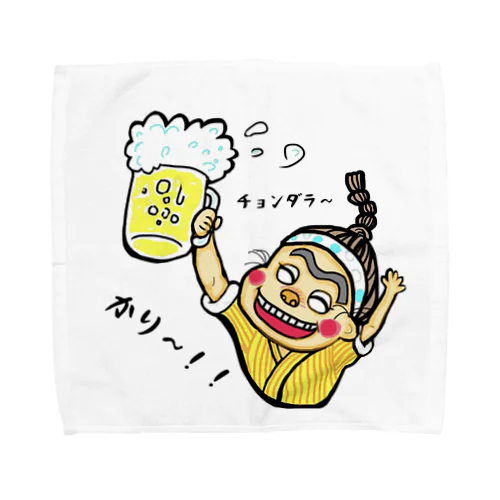 沖縄シリーズ　チョンダラー　カリー Towel Handkerchief