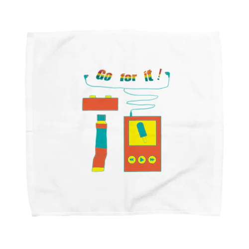 Go for it！ 【ビタミンフードカラー】 Towel Handkerchief