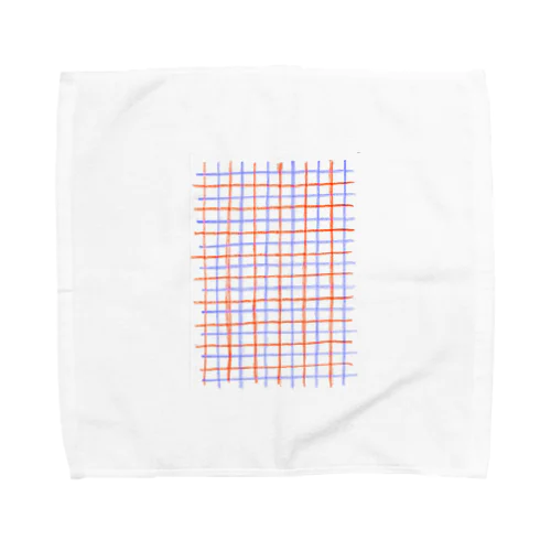 チェック柄 Towel Handkerchief