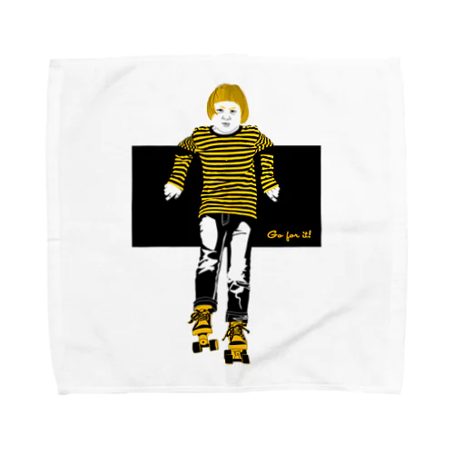 スケートちゃん Towel Handkerchief