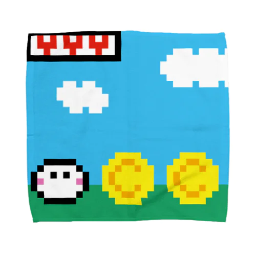 げーむのもちくん Towel Handkerchief