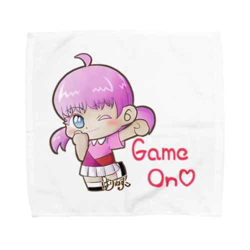 ゲームオン！モモちゃん Towel Handkerchief