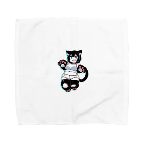 猫井鈴子（ねこいすずこ） Towel Handkerchief