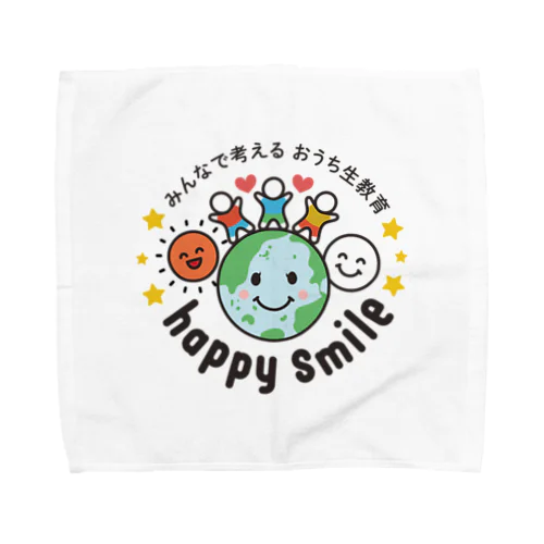 happy smile オリジナルグッズ タオルハンカチ