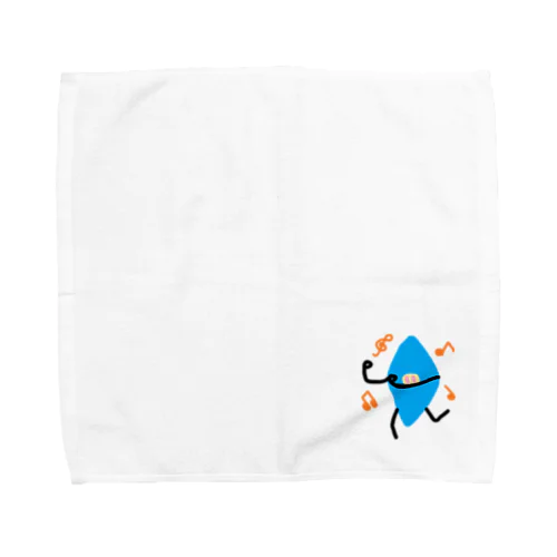 豚鼻クリスタル「ぶひクリ」 Towel Handkerchief