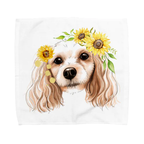 huuka犬 Towel Handkerchief