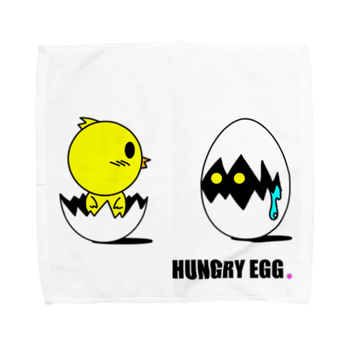 『HUNGRY EGG』「・・・ん？」 Towel Handkerchief