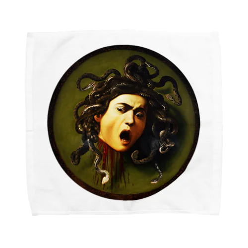 メドゥーサ　カラヴァッジオ　Caravaggio / Medusa Towel Handkerchief