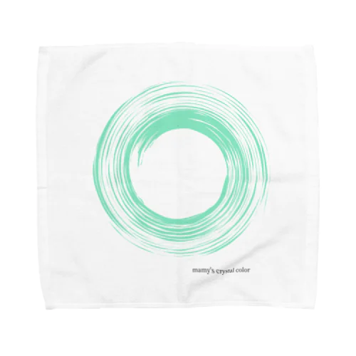 Waveシリーズ　green Towel Handkerchief