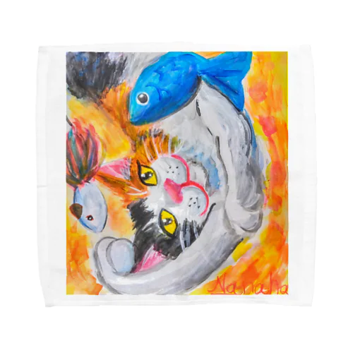 三毛猫 Towel Handkerchief