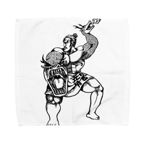 仁王龍 Towel Handkerchief