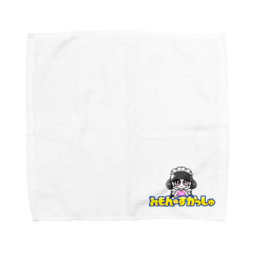 女子キャンパーレモコ Towel Handkerchief