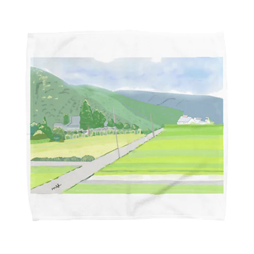 オクシズの風景 Towel Handkerchief