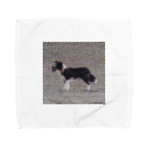 ドット犬 Towel Handkerchief