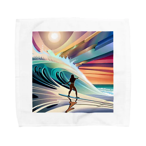 Big wave  Towel Handkerchief