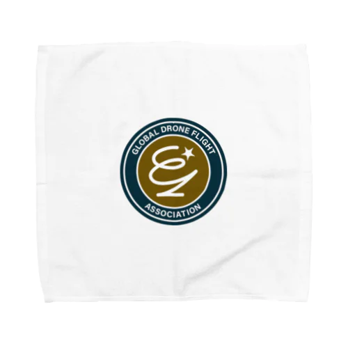 グローバルドローンフライト協会ロゴ Towel Handkerchief