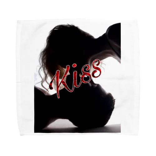 Kiss デザイン Towel Handkerchief