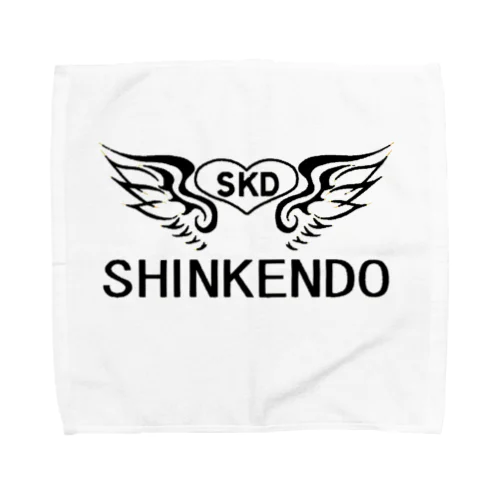 心拳道ロゴ１シリーズ Towel Handkerchief