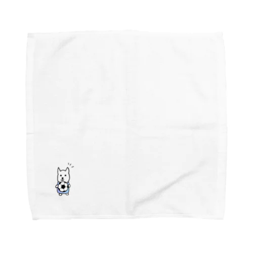 サッカー犬さん♪Part1 Towel Handkerchief