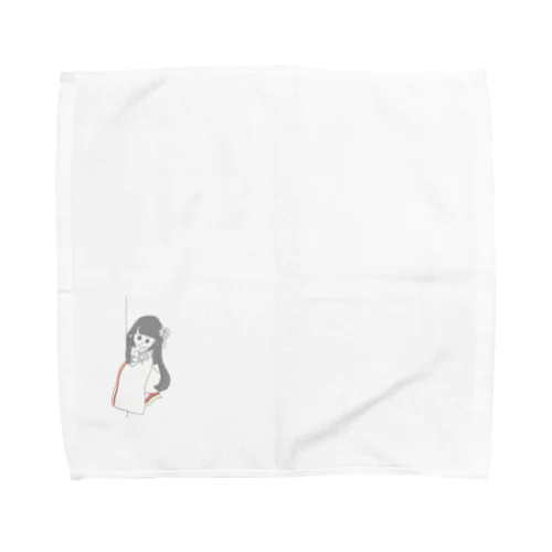 そっとじーこ（白無垢） Towel Handkerchief