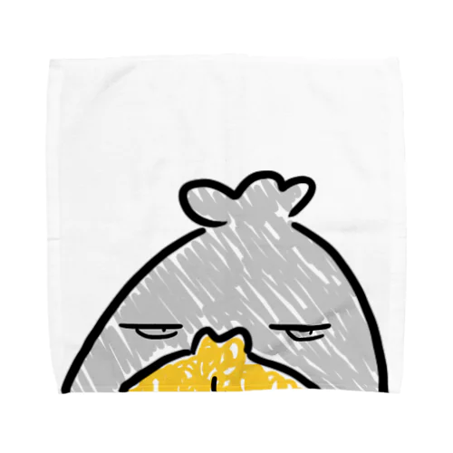 ひょっこり？じろり？ハシビロコウ Towel Handkerchief