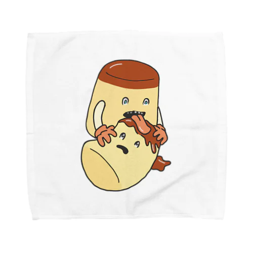 共喰い🍮（プリン） Towel Handkerchief