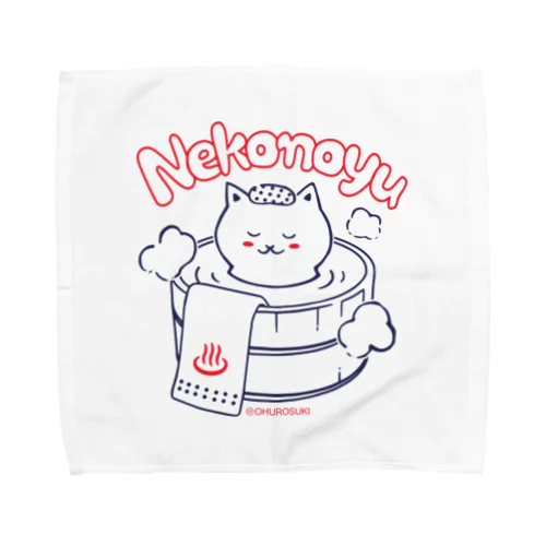 ねこの湯 Towel Handkerchief