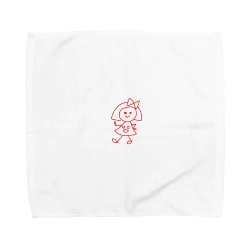 えいちこレッド Towel Handkerchief