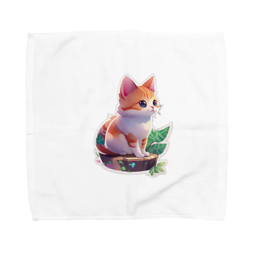 キュートな猫 Towel Handkerchief