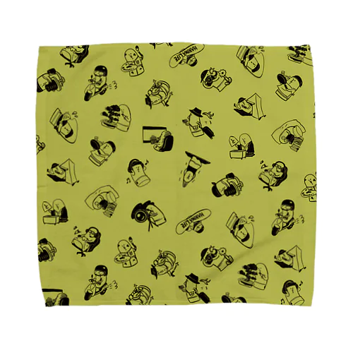趣味の埴輪 Towel Handkerchief