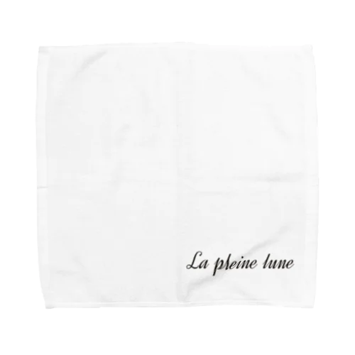 La pleine luneロゴ Towel Handkerchief