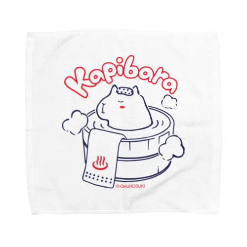 カピバラ Towel Handkerchief